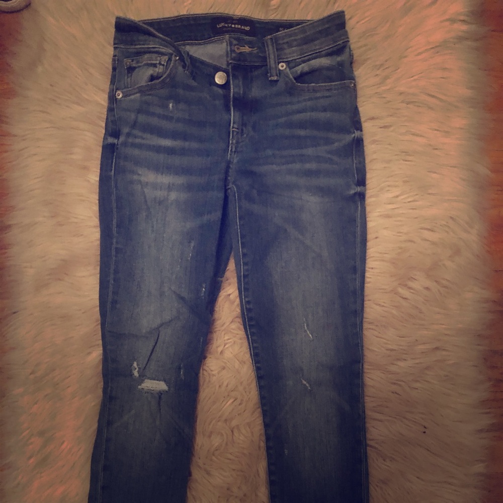 Lucky Brand Jeans Distressed 00/24